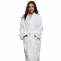 White Women Spa/Home Bathrobe Logo